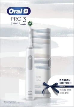 Oral B Oral-B Pro 3 3500 - Elektrische Tandenborstel - Wit -Mondverzorgings Winkel 832x1200 3