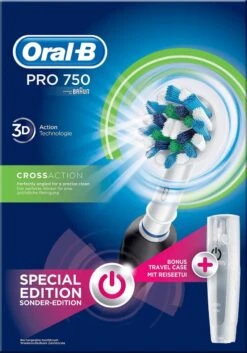 Braun Oral-B PRO 750 - Elektrische Tandenborstel - Zwart -Mondverzorgings Winkel 839x1200 2