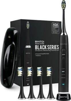 Bintoi® ISonic Black Series D700 - Elektrische Tandenborstel - Ultra Whitening