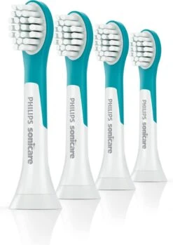 Philips Sonicare For Kids HX6034/33 - Opzetborstel 4 Stuk(s) - Turkoois -Mondverzorgings Winkel 849x1200