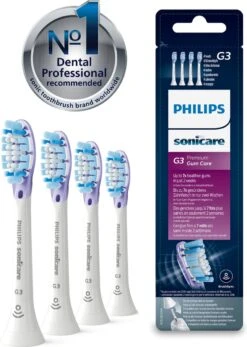 Philips Sonicare AdaptiveClean Gum HX9054/17 - Opzetborstel - 4 Stuks -Mondverzorgings Winkel 855x1200