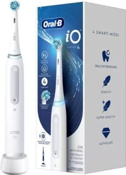 Braun Oral-B IO 4 Elektrische Tandenborstel Wit -Mondverzorgings Winkel 864x1200