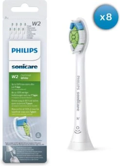 Philips Sonicare W2 Optimal White HX6068/12 - Opzetborstels - 8 Stuks -Mondverzorgings Winkel 867x1200 1