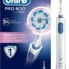 Oral B Oral-B PRO Pro 600 - Sensi-Clean - Elektrische Tandenborstel - Wit -Mondverzorgings Winkel 868x1200