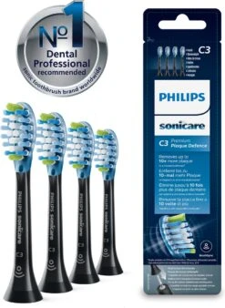 Philips Sonicare C3 Premium Plaque Defense HX9044/33 - Opzetborstel - 4 Stuks -Mondverzorgings Winkel 876x1200