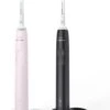 Philips Sonicare Series 3100 HX3675/15 - Elektrische Tandenborstel - Zwart & Roze - Duopack