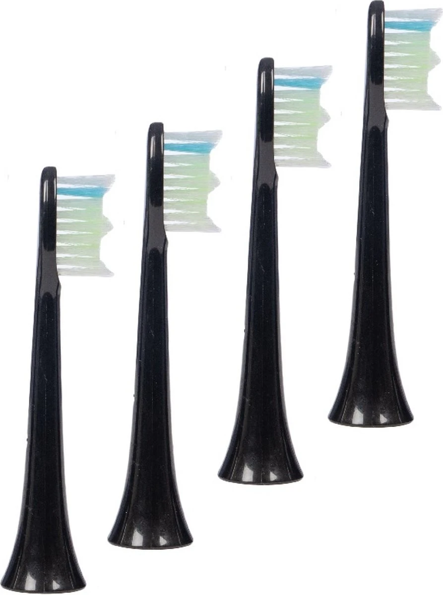 4 Opzetborstels Voor Philips Sonicare Black (gratis Verzending) 4 4 Opzetborstels Voor Philips Sonicare Black (gratis Verzending) - Afbeelding 2