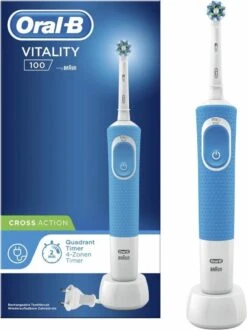Oral B Oral-B Vitality 100 CrossAction - Blauw - Elektrische Tandenborstel 29 Oral B Oral-B Vitality 100 CrossAction - Blauw - Elektrische Tandenborstel -Mondverzorgings Winkel 898x1200