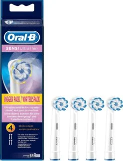 Oral B Oral-B Sensi UltraThin Opzetborstels - 4 Stuks -Mondverzorgings Winkel 915x1200