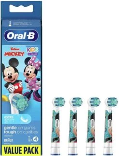 Oral B Oral-B Stages Power Mickey Mouse Opzetborstels 4pcs -Mondverzorgings Winkel 917x1200 1