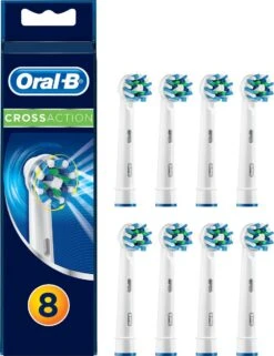 Oral B Oral-B Cross Action EB50 - 8 Stuks Voordeelverpakking -opzetborstels