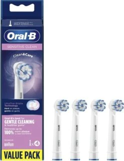 Oral B Oral-B Sensitive Clean - Opzetborstels - 4 Stuks -Mondverzorgings Winkel 925x1200