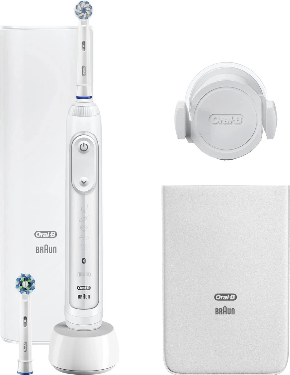 Oral B Oral-B Genius 10200W - Elektrische Tandenborstel - Wit 14 Oral B Oral-B Genius 10200W - Elektrische Tandenborstel - Wit - Afbeelding 12