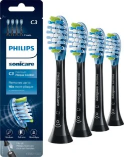 Philips Sonicare C3 Premium Plaque Defense HX9044/33 - Opzetborstel - 4 Stuks -Mondverzorgings Winkel 951x1200
