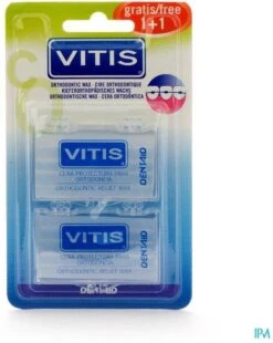 Vitis Orthodontic Wax 2 Stuks -Mondverzorgings Winkel 957x1200