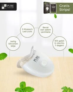 Tandenbleekset INCL. 14 Whitening Strips En 6 Gelpennen - ZONDER PEROXIDE - Teeth Whitening Kit - Tandenbleekset Met Ebook En Nederlandse Handleiding - Tandenblekers - Valentijnsdag Cadeau -Mondverzorgings Winkel 960x1200 9