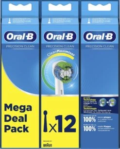 Oral B Oral-B Precision Clean - Met CleanMaximiser-technologie - Opzetborstels - 12 Stuks -Mondverzorgings Winkel 966x1200 1