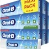 Oral B Oral-B 1.2.3 Mint Frisse - Tandpasta - 6 X75 Ml -Mondverzorgings Winkel 988x1200 1